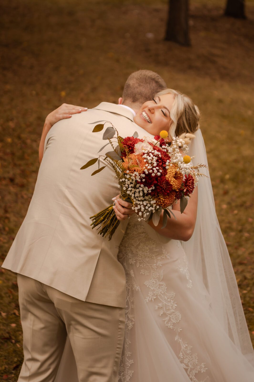 wedding portraits Muttart Conservatory grounds Edmonton